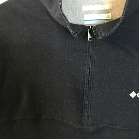 Columbia Women's Omni-Wick Advanced Evaporation Quarter Zip Jacket Medium Blue - Picture 5 of 13